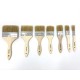 Bristle Brushes Wood Handle – .5"