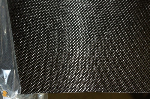 Real Carbon Fiber Fiberglass Panel Sheet 6"x18"x3/32" Glossy Both Sides 