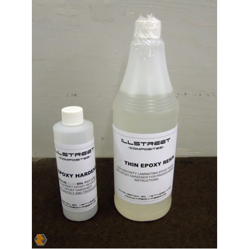 Laminating Epoxy Resin System Slow (Quart Resin, Pint Hardener)