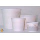 White Paper Tubs, 165oz