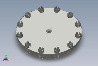 Design of Carbon Dial Table with Tooling Nests