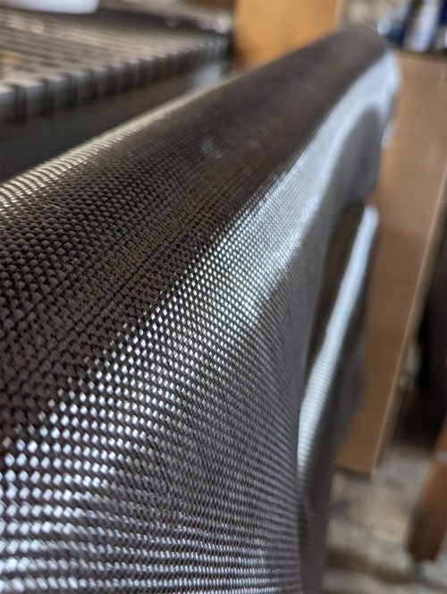 5.7oz - 3K - Plain Weave Carbon Fiber Fabric Roll - (100 Yards x 50")