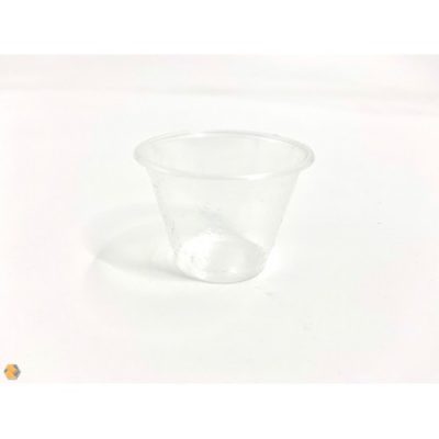 Graduated Plastic Cups Plastic - 1oz (pack of 100)