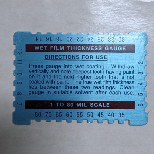 Gelcoat Thickness Gauge
